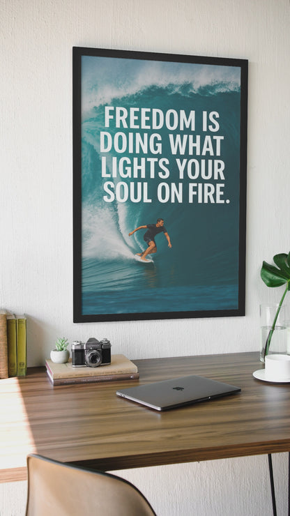 Soul on Fire · Surfer im Element