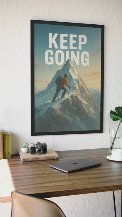 Keep Going · Gipfel der Ausdauer