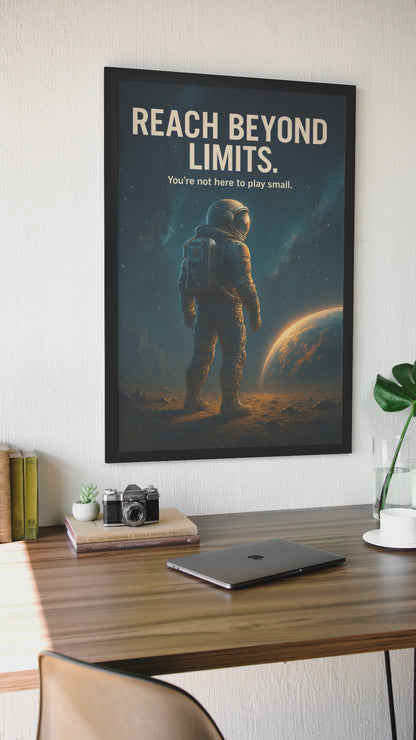 Reach Beyond Limits – Du bist nicht hier, um klein zu denken