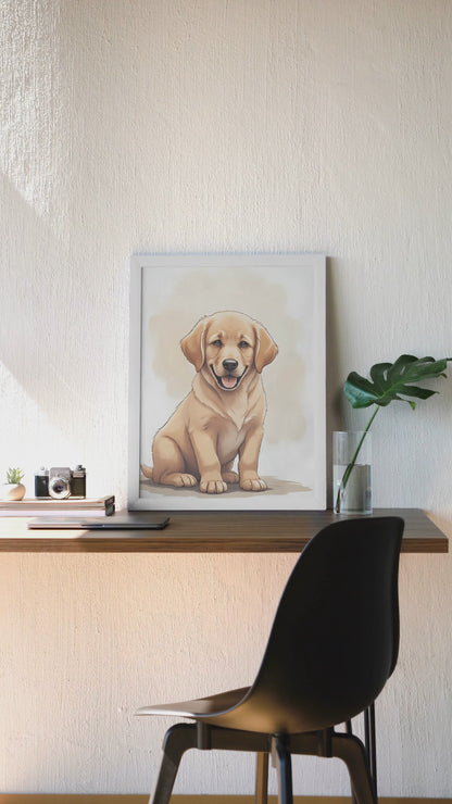 Retriever-Welpe · Liebe auf vier Pfoten