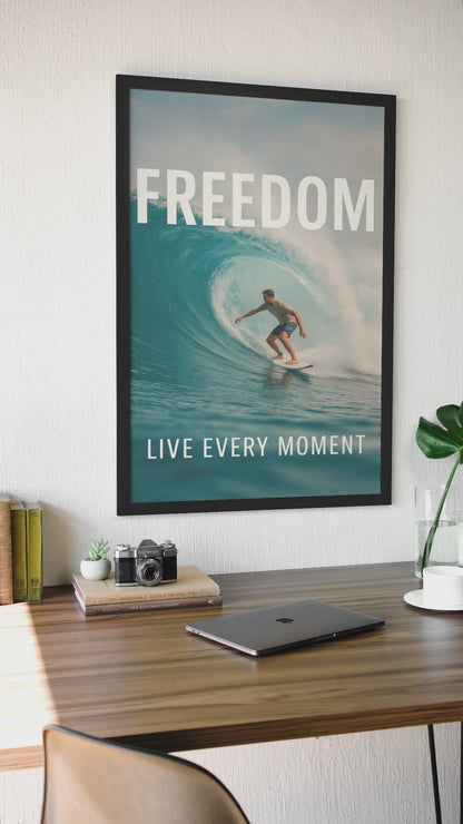 Live Every Moment · Freiheit auf der Welle